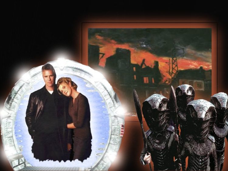 Wallpapers TV Soaps Stargate Un amour sous les feux