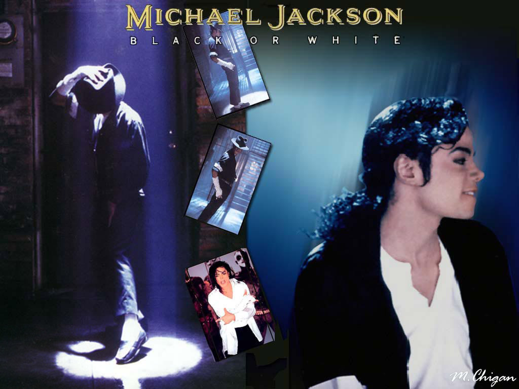 Fonds d'cran Musique Michael Jackson Black Or White