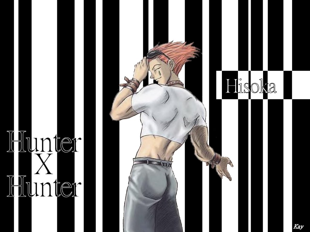 Wallpapers Manga Hunter x Hunter Hisoka N&B