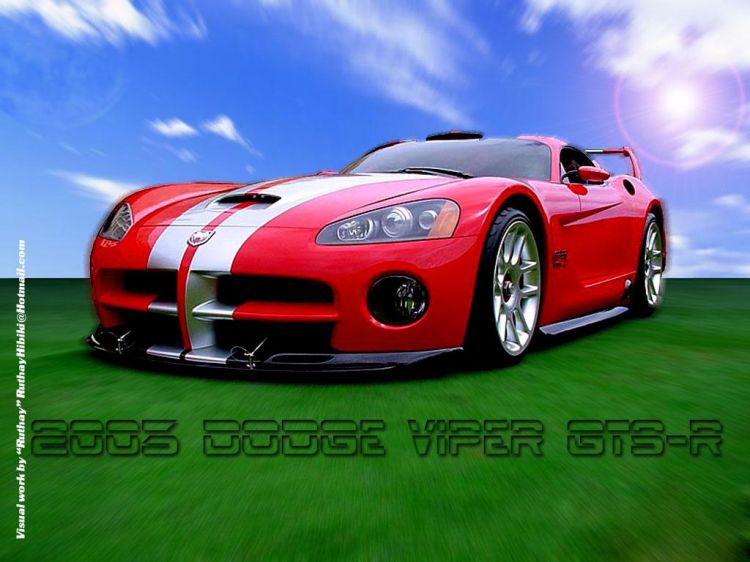 Wallpapers Cars Viper Ruthay 2003 Dodge Viper GTS-R