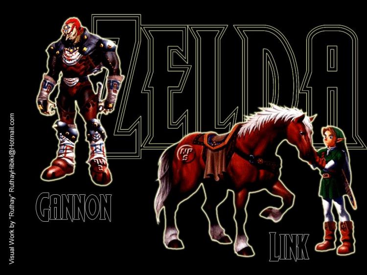 Fonds d'cran Jeux Vido Zelda Zelda Gannon & Link