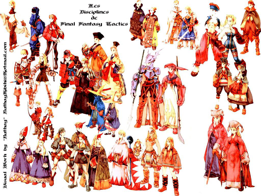 Wallpapers Video Games Final Fantasy Tactics Ruthay Discuplines of Tactics