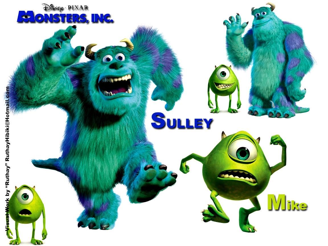 Wallpapers Cartoons Monsters Inc. Ruthay Monster Inc. 01