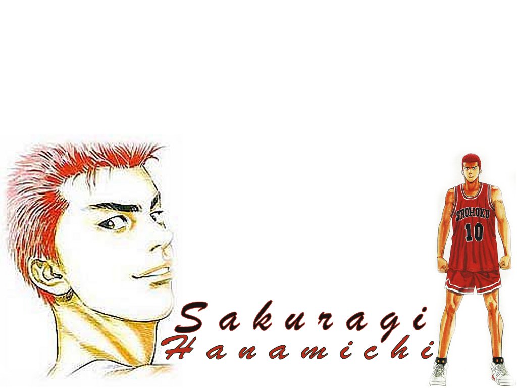 Fonds d'cran Manga Slam Dunk Sakuragi Hanamichi