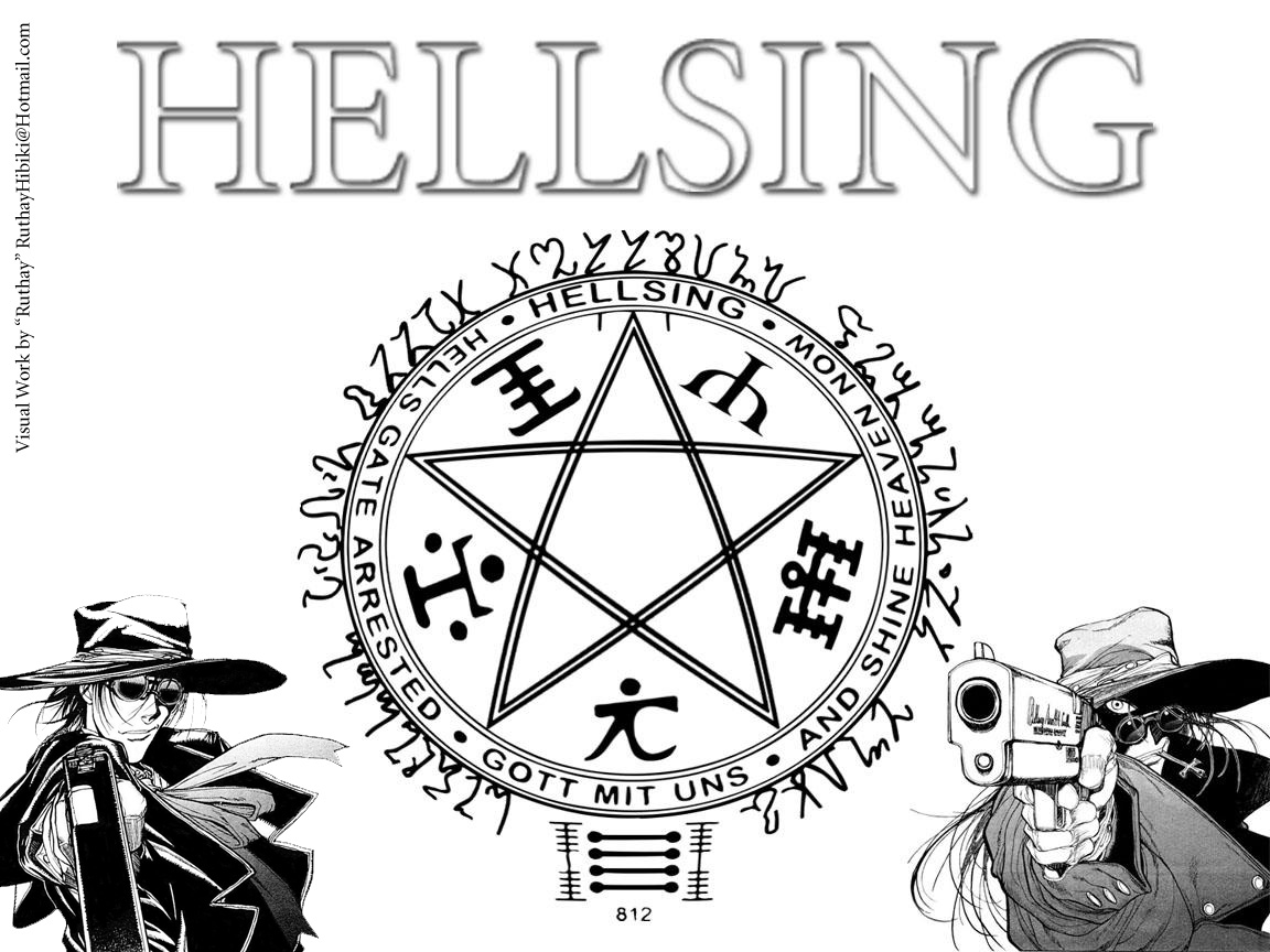 Wallpapers Manga Hellsing Ruthay Helsing 01