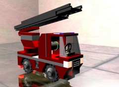 Wallpapers Digital Art Camion Lego