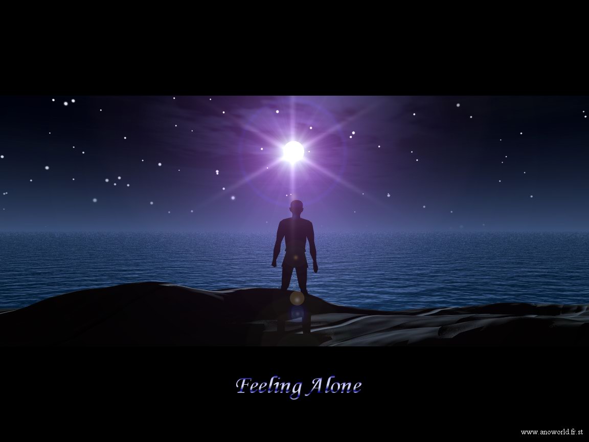 Wallpapers Digital Art 3D - Vue Feeling Alone