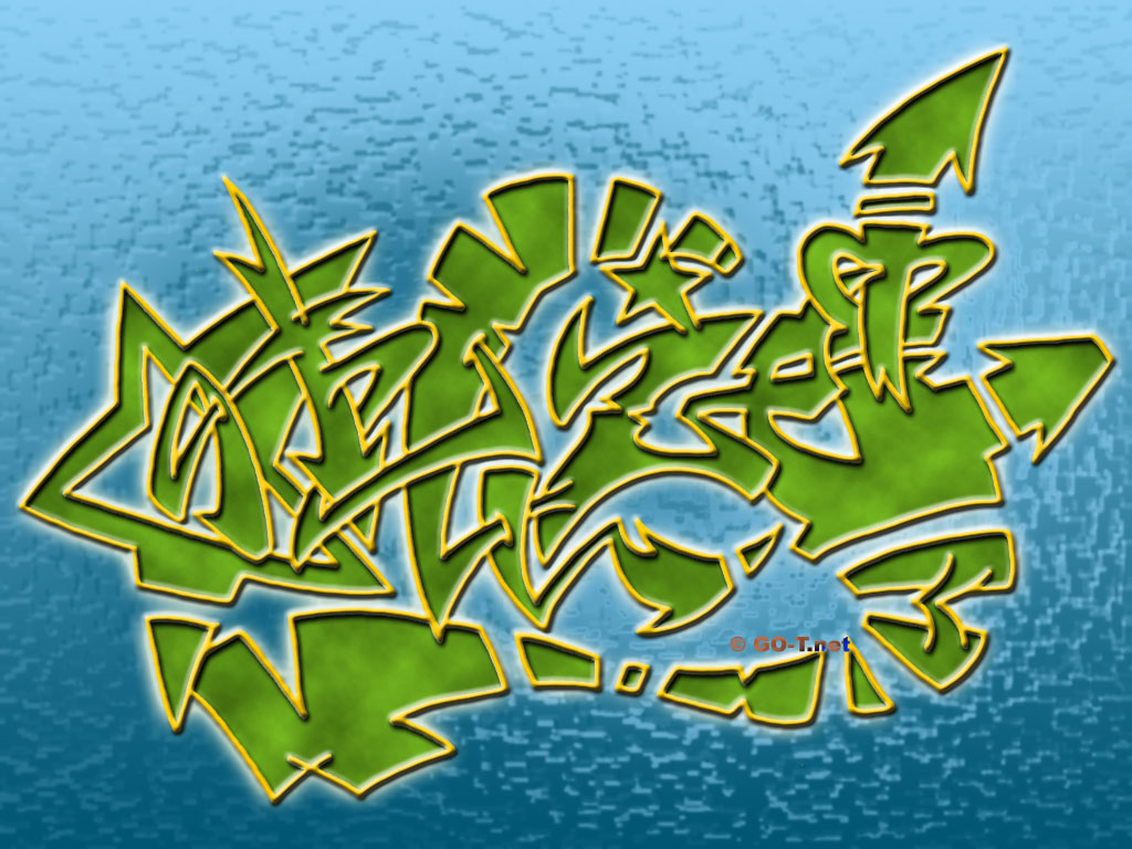 Fonds d'cran Art - Numrique Graffitis - Typographie Maze