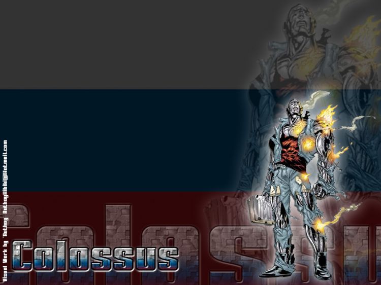 Fonds d'cran Comics et BDs X-men Ruthay Colossus 01