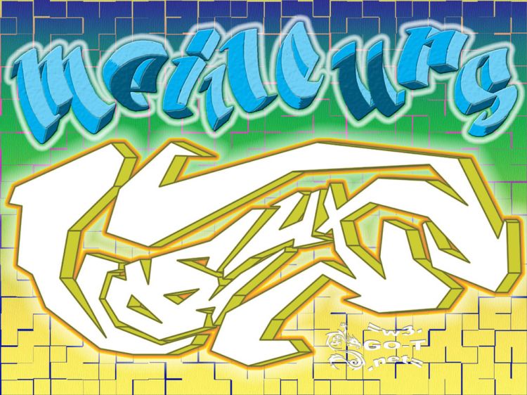 Wallpapers Digital Art Graffitis - Typography Meilleurs Voeux