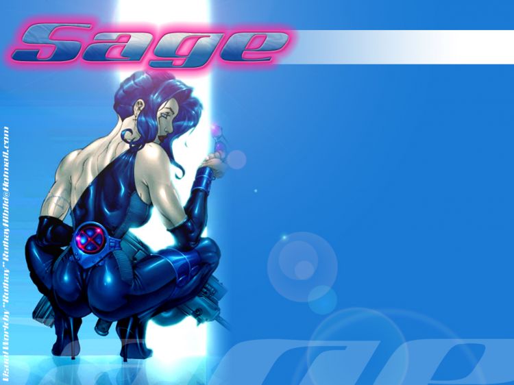 Wallpapers Comics X-Men Ruthay Sage 01