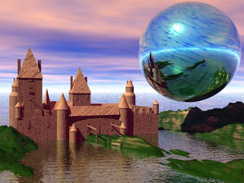 Wallpapers Digital Art Architecture - constructions New castel