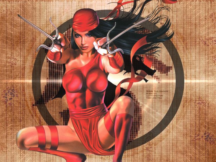 Wallpapers Comics Elektra La mysterieuse Elektra