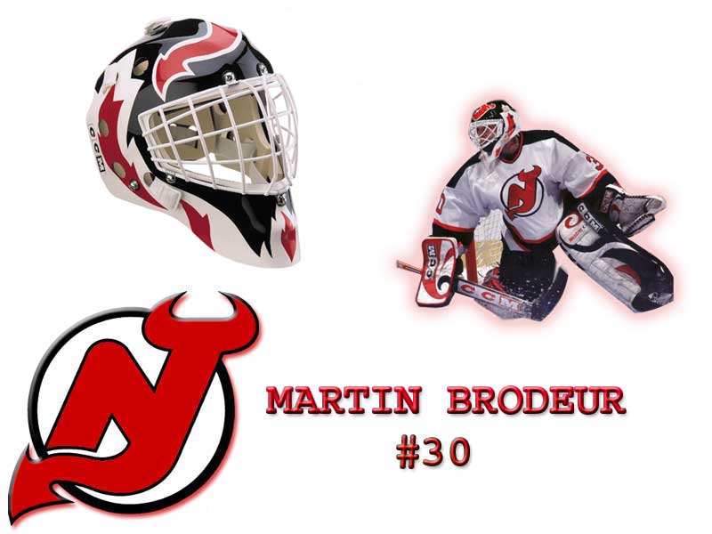 Wallpapers Sports - Leisures Hockey Brodeur Mask