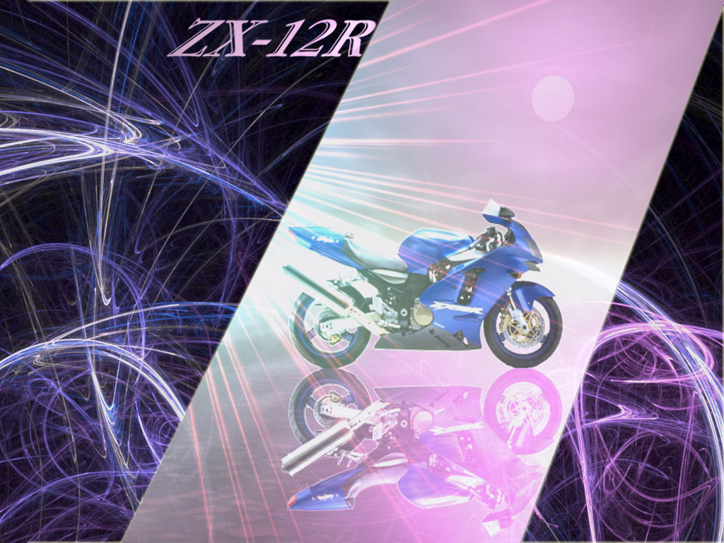 Fonds d'cran Art - Numrique Abstrait ZX-12R