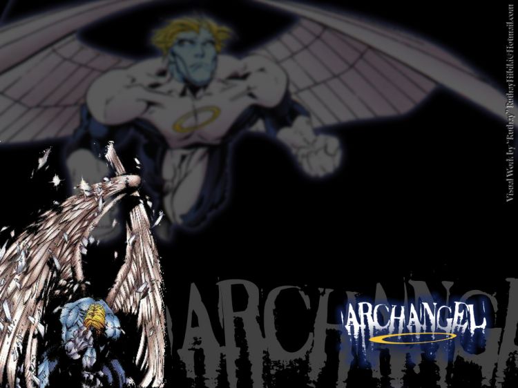 Wallpapers Comics X-Men Ruthay Archangel 01