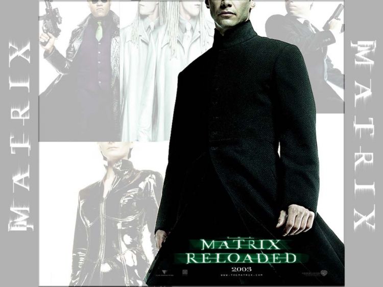 Fonds d'cran Cinma Matrix 2 Reloaded Wallpaper N448