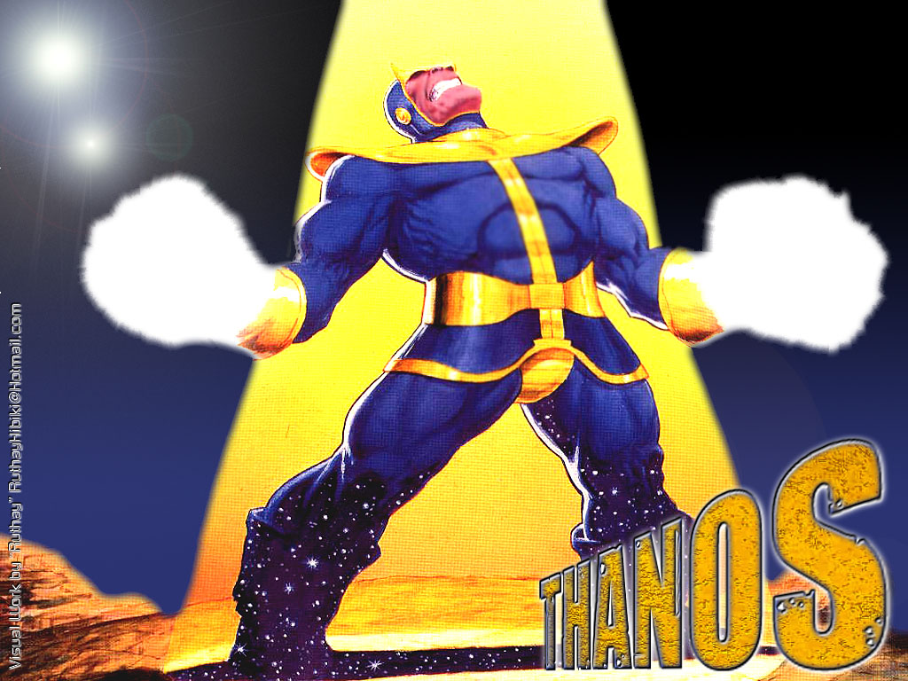 Wallpapers Comics Marvel Comics Ruthay Thanos 01