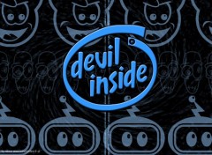 Wallpapers Humor Devil inside