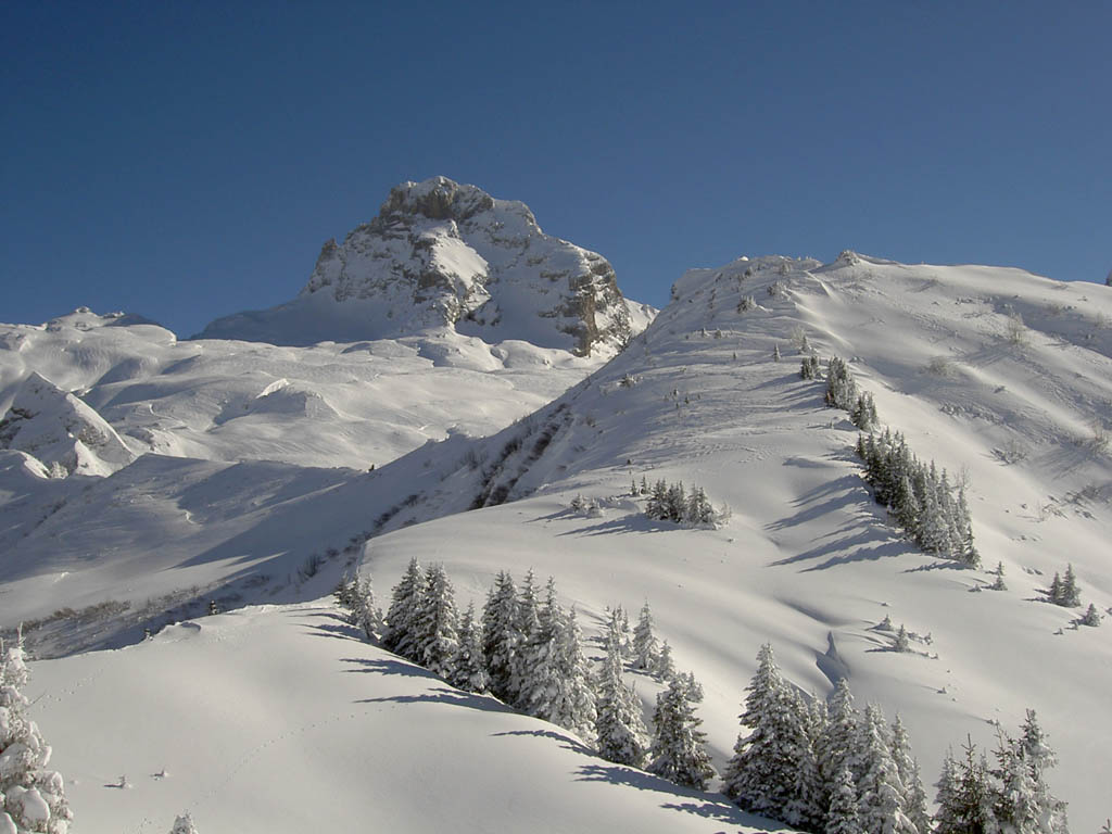 Wallpapers Nature Mountains Pte Perce-Aravis