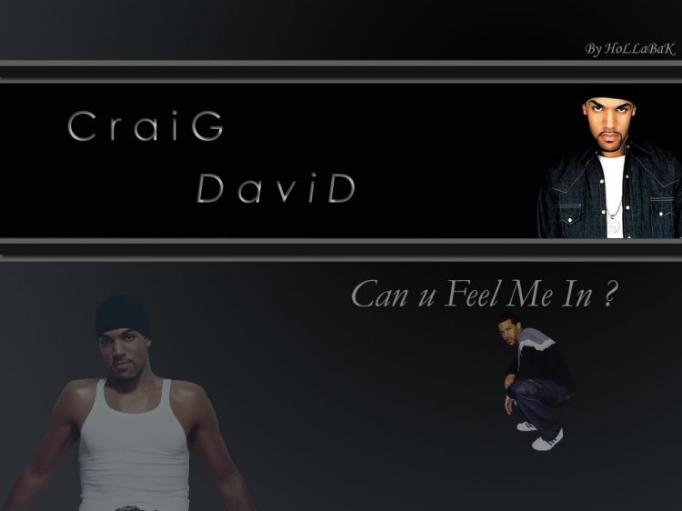 Wallpapers Music Craig David Can U FeeL C-R-A-I-G ?