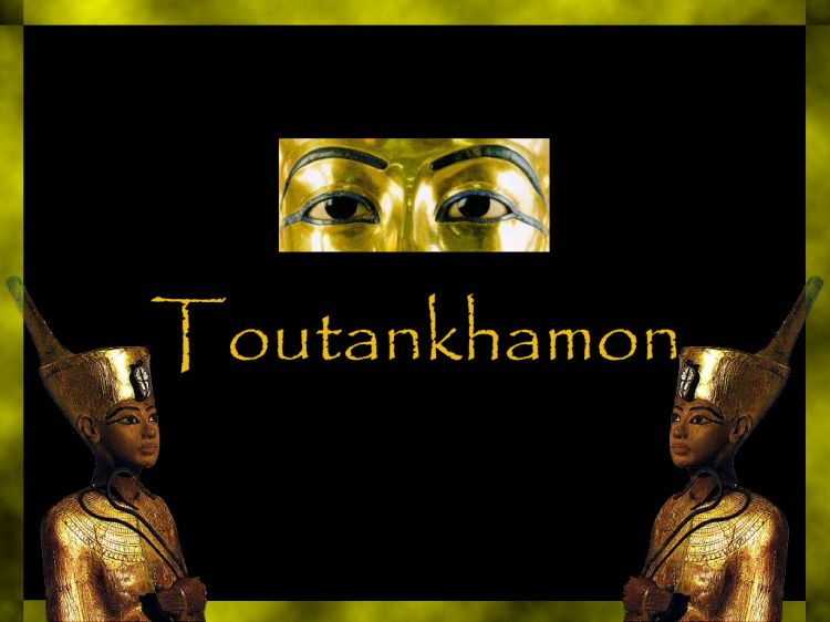 Fonds d'cran Art - Numrique Abstrait Toutankhamon