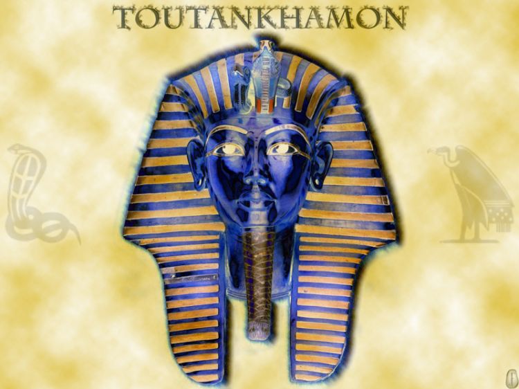 Fonds d'cran Art - Numrique Abstrait Toutankhamon