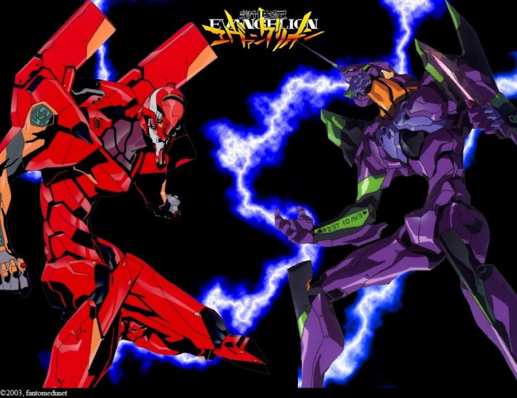 Fonds d'cran Dessins Anims Evangelion The Evas