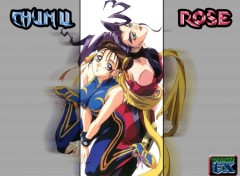 Fonds d'cran Jeux Vido Chun Li & Rose