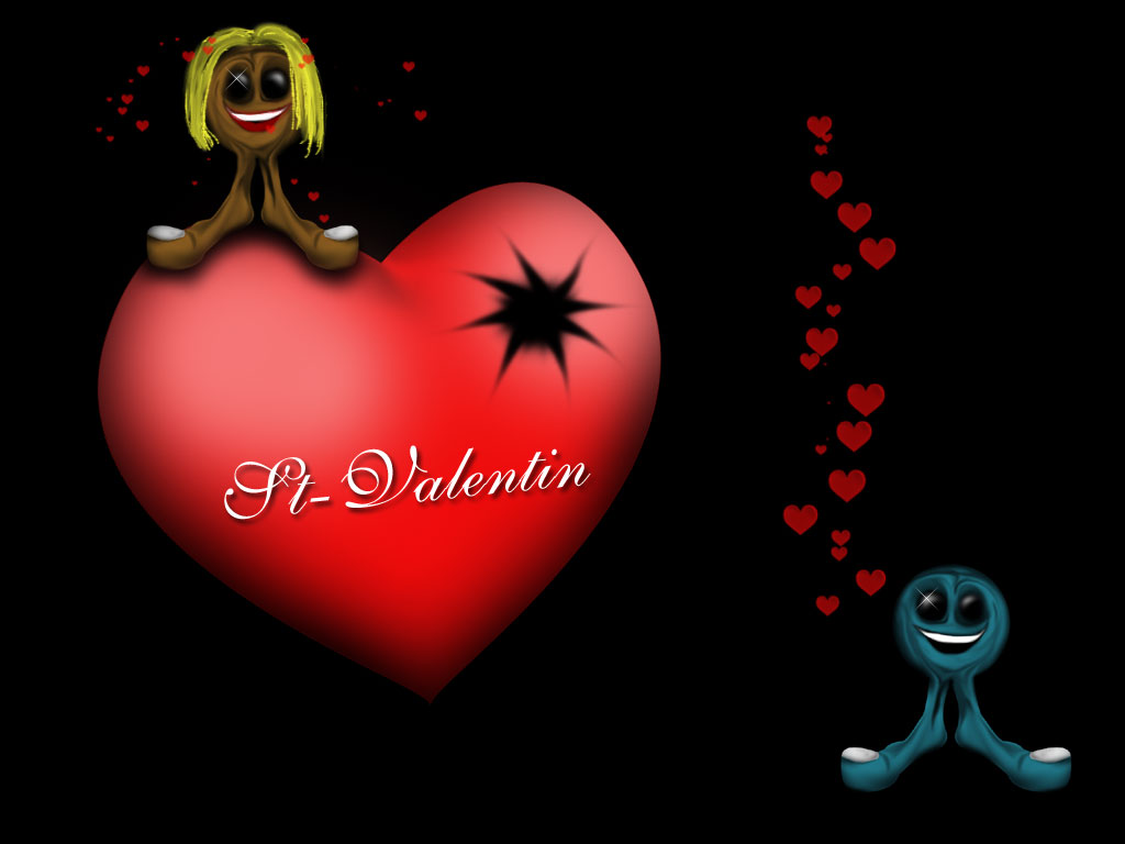 Wallpapers Digital Art Love - Friendship 