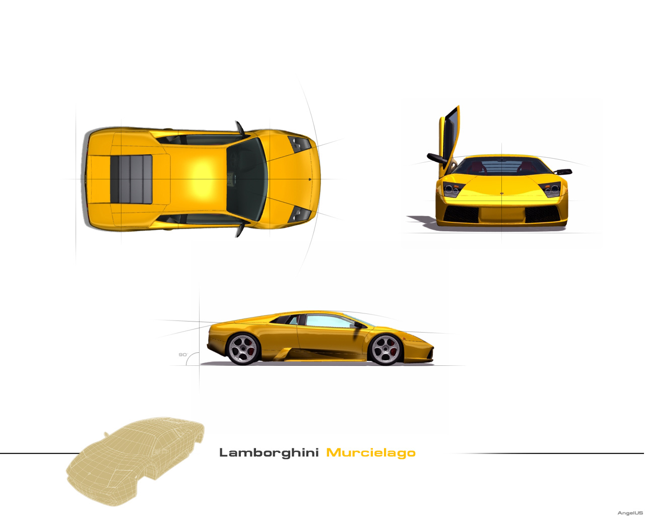 Wallpapers Cars Lamborghini :: Murcielago ::