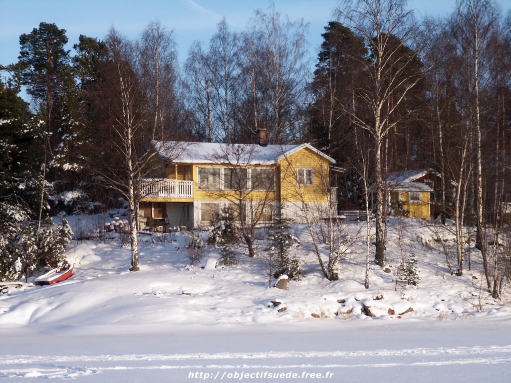 Wallpapers Trips : Europ Sweden Chalet sudois