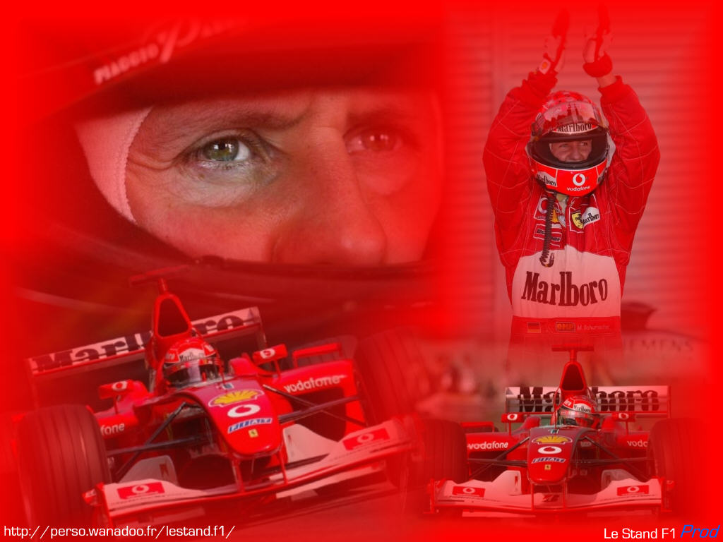 Fonds d'cran Sports - Loisirs Formule 1 Michael Schumacher 1024 x 768