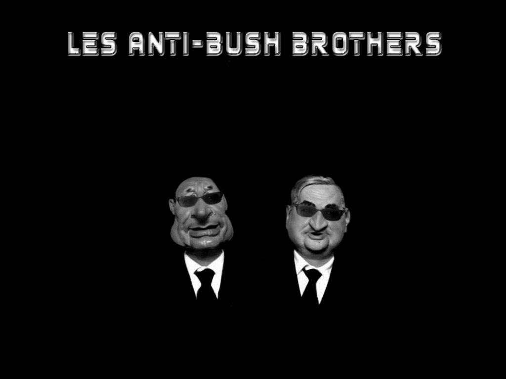 Wallpapers Humor Parodies les anti-bush brothers.