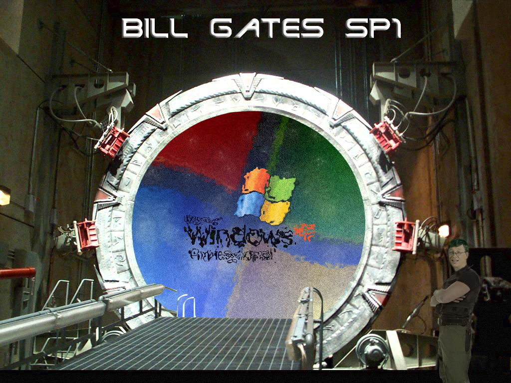 Wallpapers Humor Parodies Bill Gates SP1