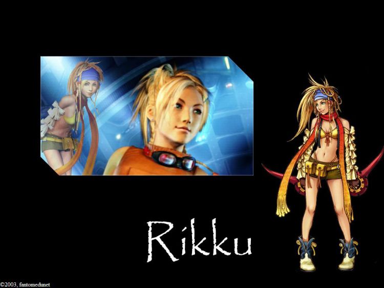 Fonds d'cran Jeux Vido Final Fantasy - Divers Rikku is back