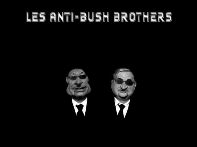 Wallpapers Humor Parodies les anti-bush brothers.