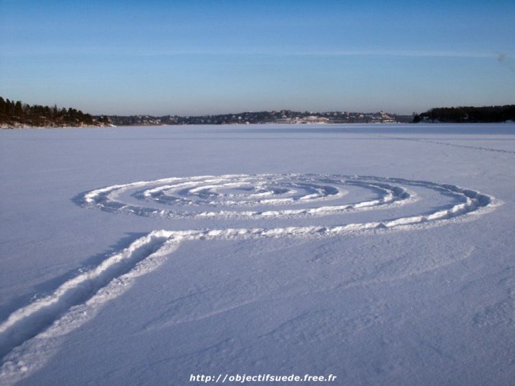 Wallpapers Nature Saisons - Winter Spirale glace