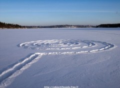 Wallpapers Nature Spirale glace