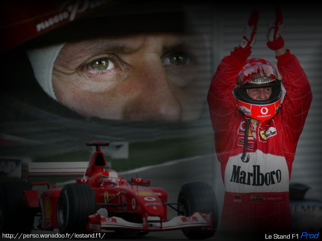 Fonds d'cran Sports - Loisirs Formule 1 Michael Schumacher 2 1024 x 768