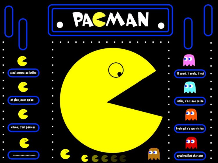 Fonds d'cran Jeux Vido Rtro PACMAN 2003