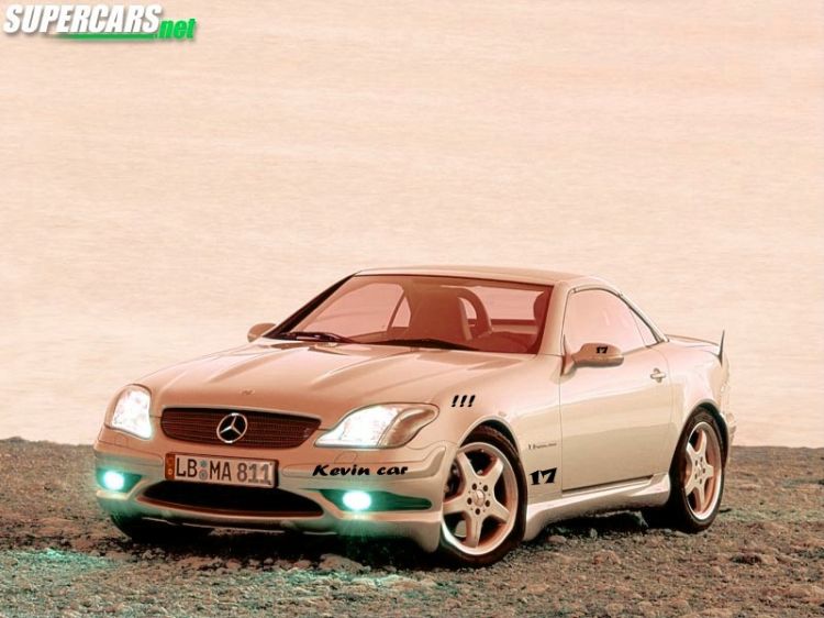 Wallpapers Cars Tuning Mercedes SLK 32 AMG