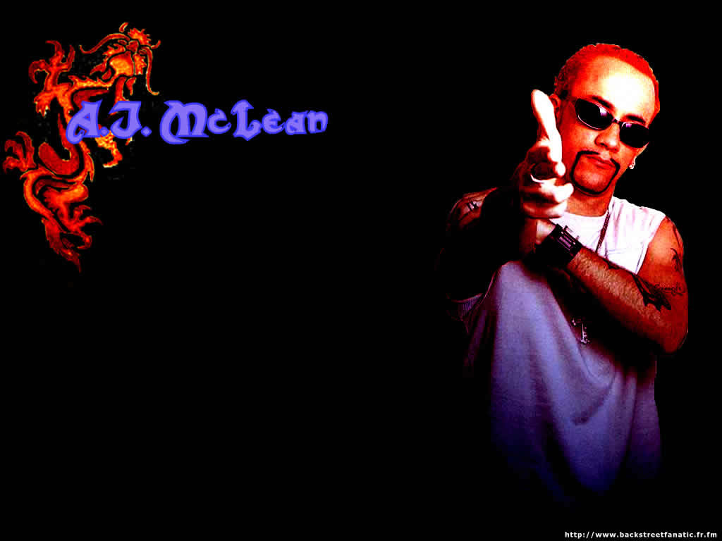 Fonds d'cran Musique Backstreet Boys AJ McLean