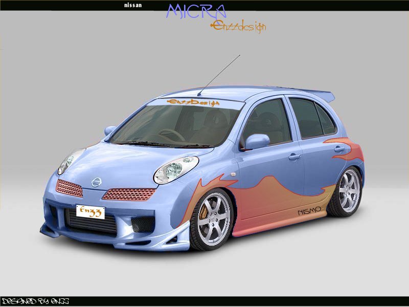 Wallpapers Cars Tuning micra enzz 2fast2furious