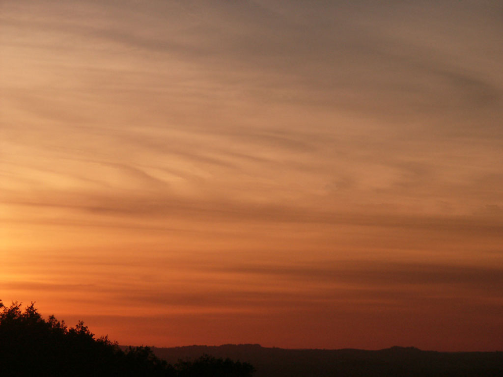 Wallpapers Nature Skies - Clouds Coucher de soleil dor