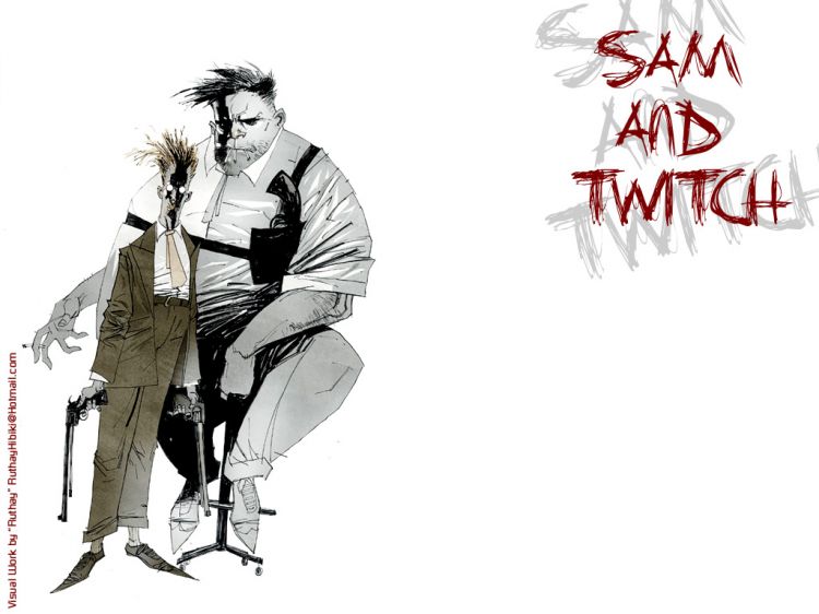 Wallpapers Comics Sam And Twitch Ruthay Sam and Twitch 01