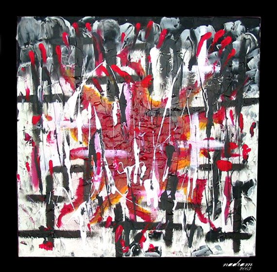 Fonds d'cran Art - Peinture Abstrait Mansliech Krieg