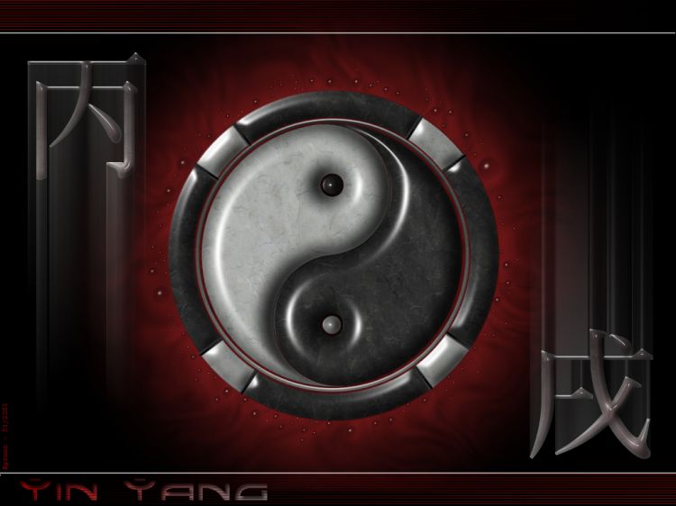 Wallpapers Digital Art Abstract Yin Yang