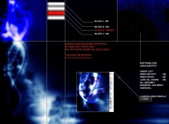 Fonds d'cran Art - Numrique Bactriologique virus, biohazrard detected