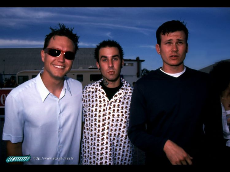 Wallpapers Music Blink 182 Photo d'un fan retouche (couleurs imperfections)